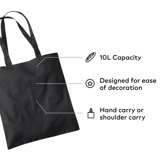 The Shoulder Tote - Black
