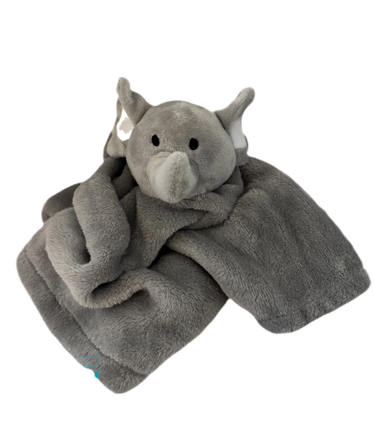 Elephant Baby Comforter with Custom Embroidery