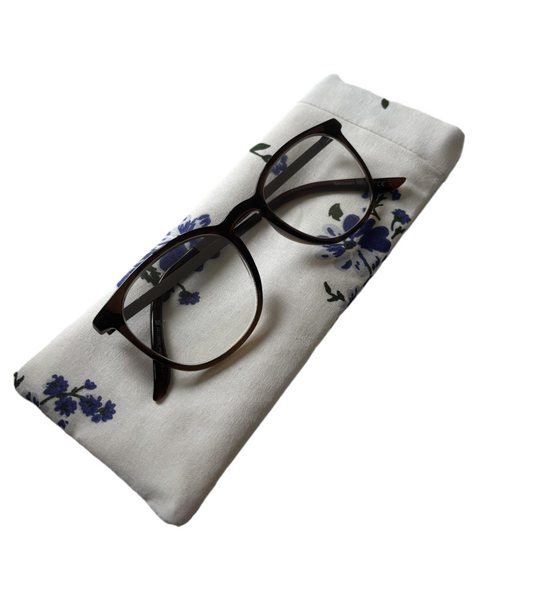 Glasses Sleeve - Bluebell Elegance