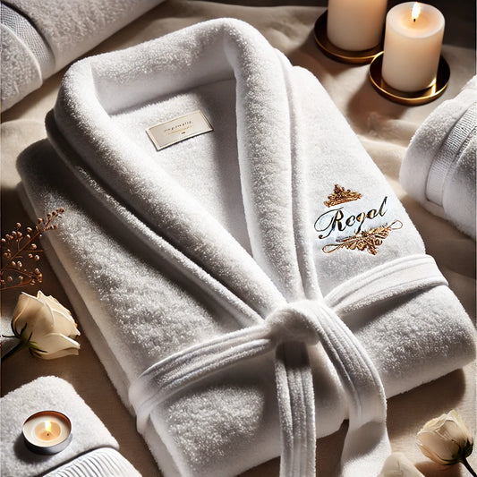 Embroidered Luxury Bathrobe