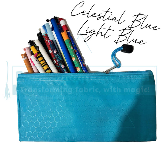 Waterproof Zippered Case – Celestial Blue