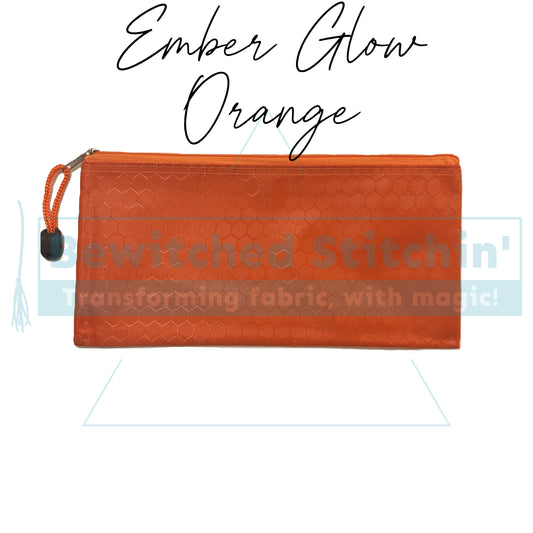 Waterproof Zippered Case – Ember Glow