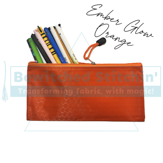 Waterproof Zippered Case – Ember Glow