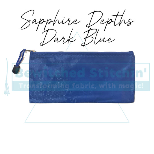 Waterproof Zippered Case – Sapphire Depths