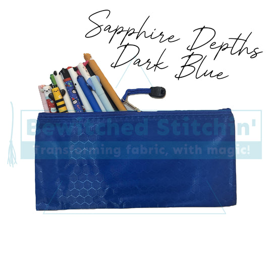 Waterproof Zippered Case – Sapphire Depths
