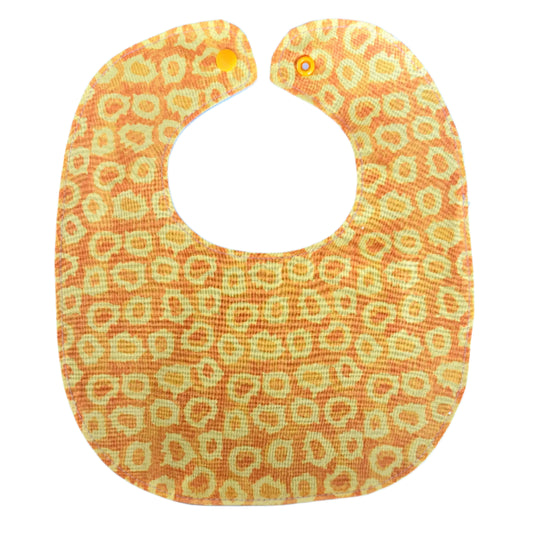 Tiny Roar Newborn Bib 🧡
