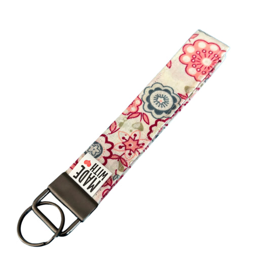 Wristlet Key Fob - “Blossom Charm”