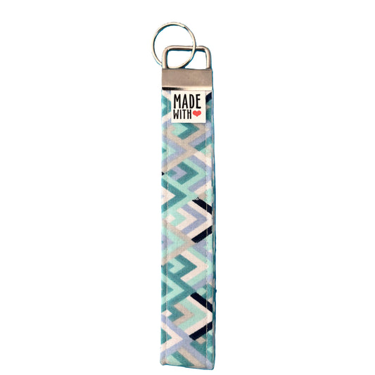 Wristlet Key Fob - “Frostline Peaks”