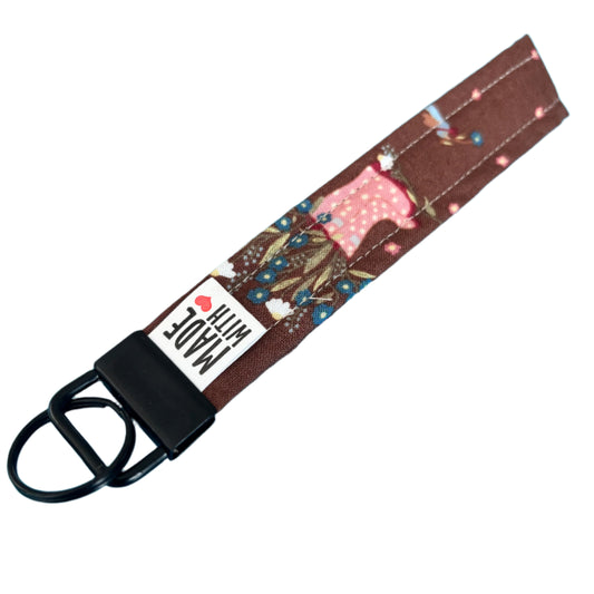 Wristlet Key Fob - “Garden Gatherer”