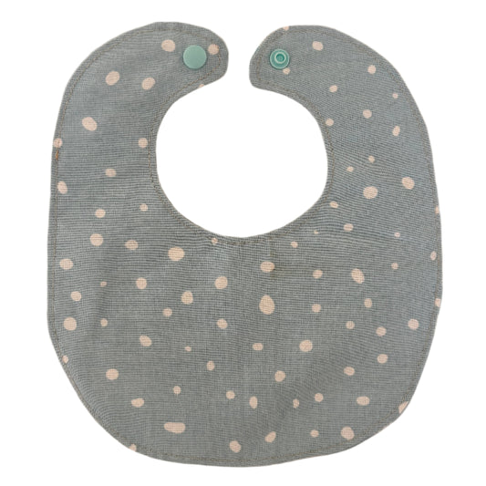 Sketch & Sky Reversible Bib (3–6 Months) 🔷