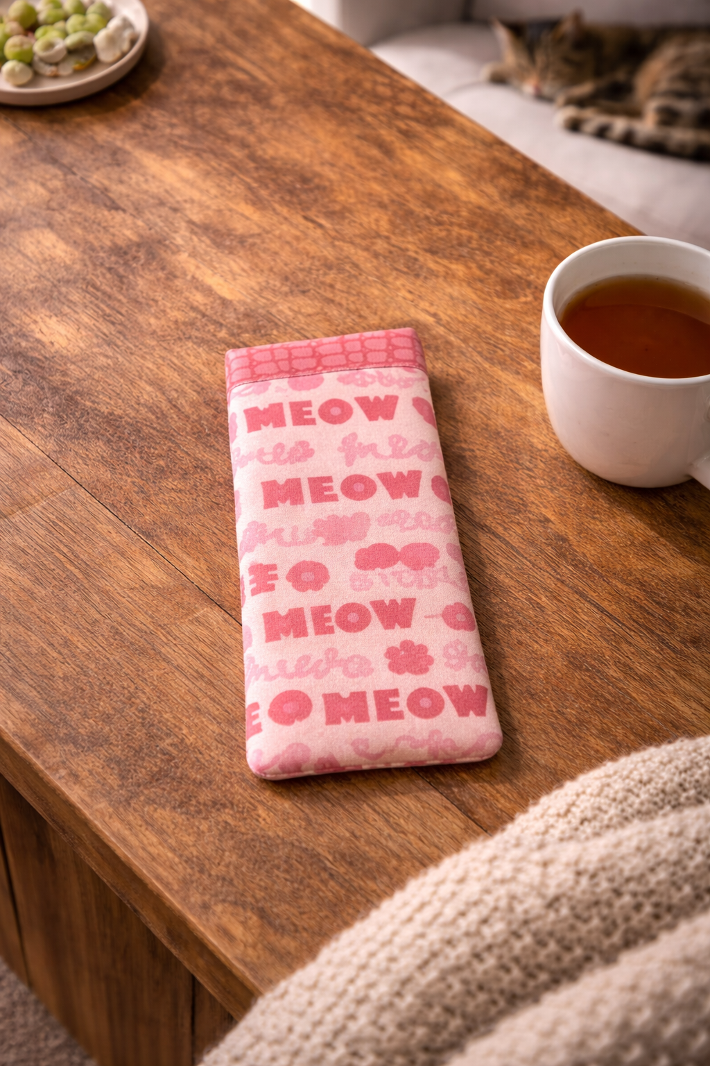 Glasses Sleeve - Meow & Purr