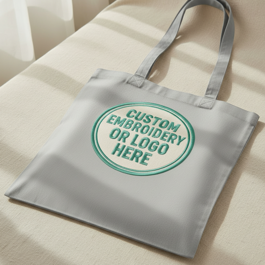 The Shoulder Tote - Light Grey