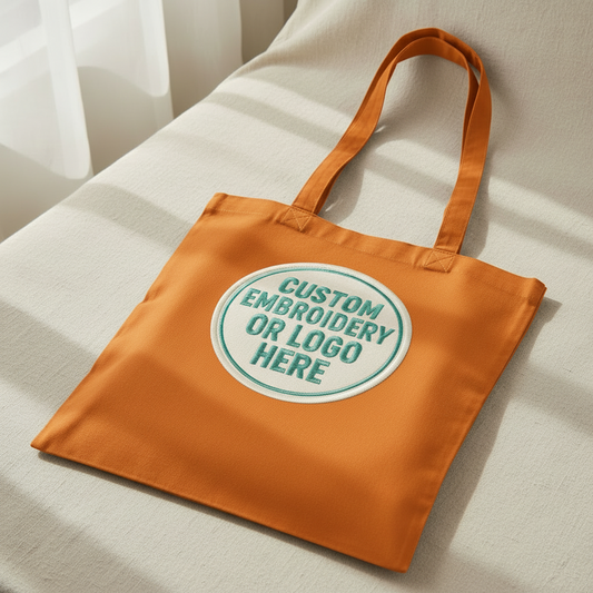 The Shoulder Tote - Orange
