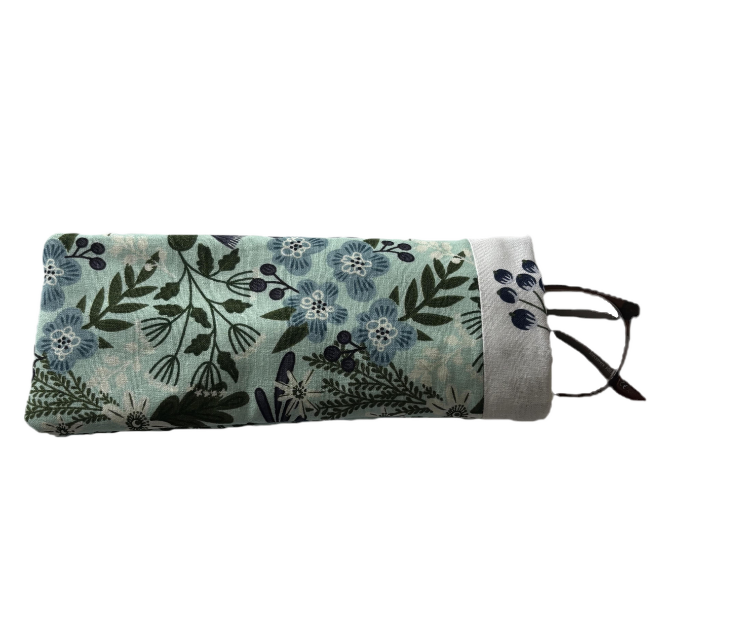 Glasses Sleeve - Blue Meadow Whispers