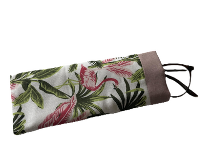 Glasses Sleeve - Tropical Flamingo