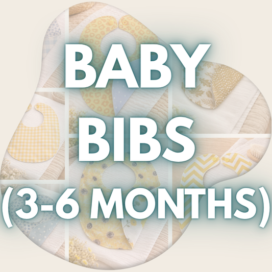 Baby Bibs (Sized for 3-6 months)