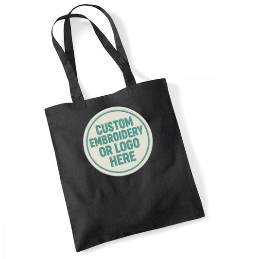 The Shoulder Tote - Black