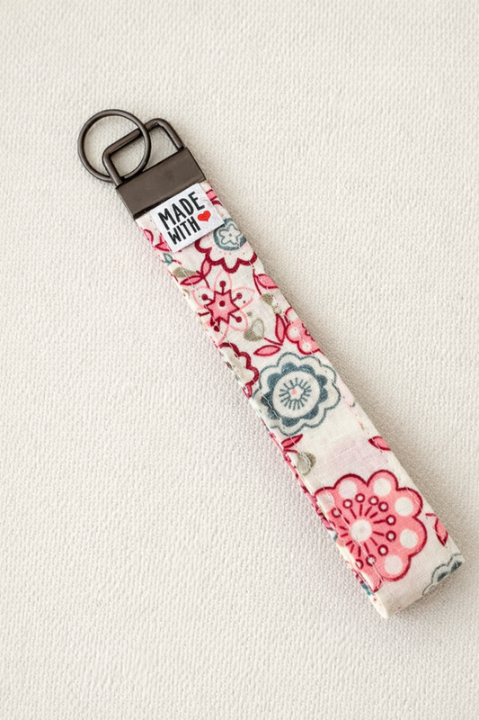 Wristlet Key Fob - “Blossom Charm”