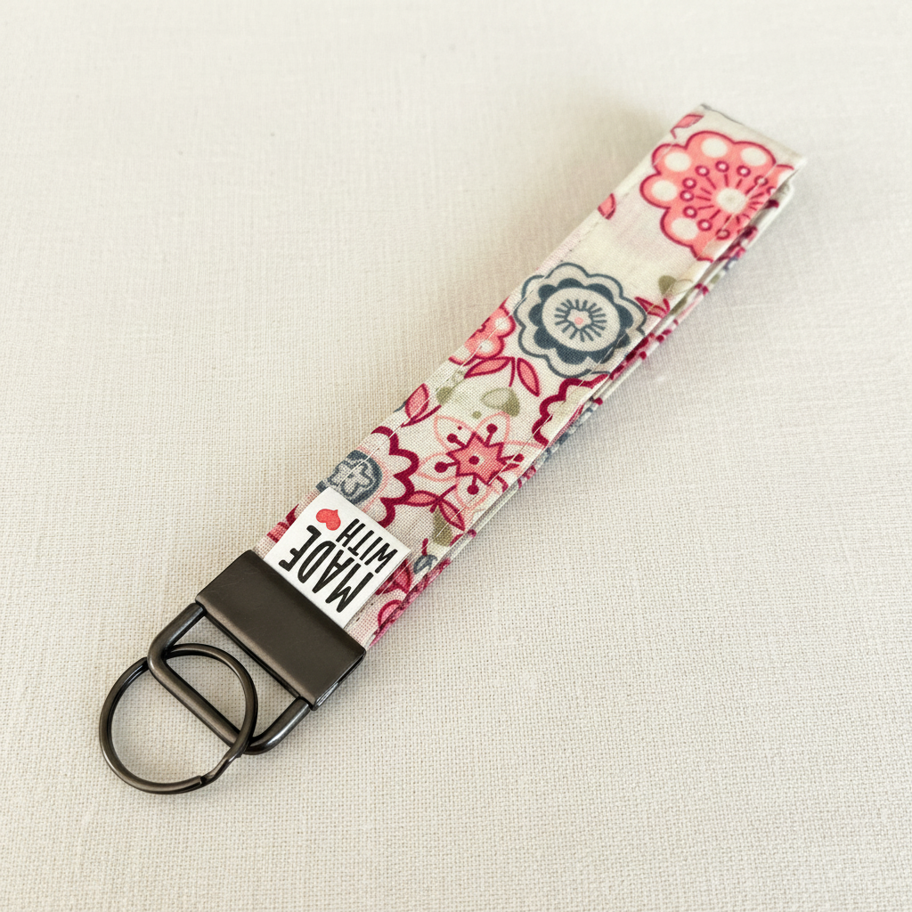 Wristlet Key Fob - “Blossom Charm”