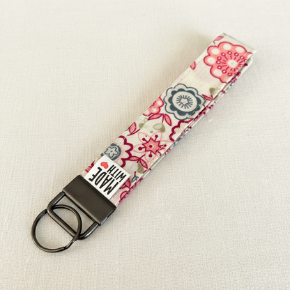 Wristlet Key Fob - “Blossom Charm”