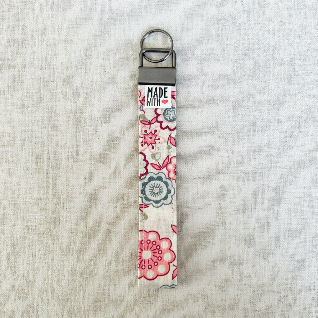Wristlet Key Fob - “Blossom Charm”