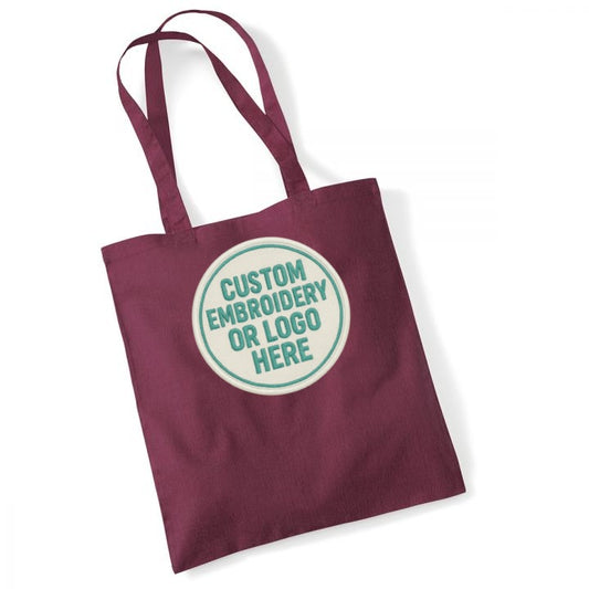The Shoulder Tote - Burgundy
