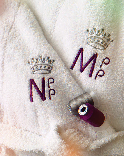 Embroidered Luxury Bathrobe