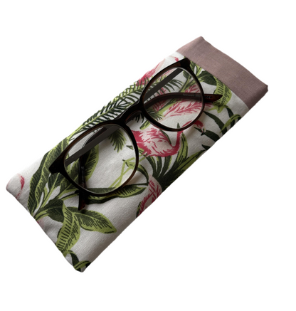 Glasses Sleeve - Tropical Flamingo