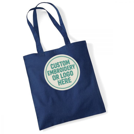 The Shoulder Tote - French Navy