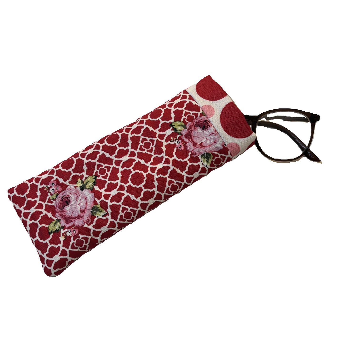 Glasses Sleeve - Scarlet Bloom