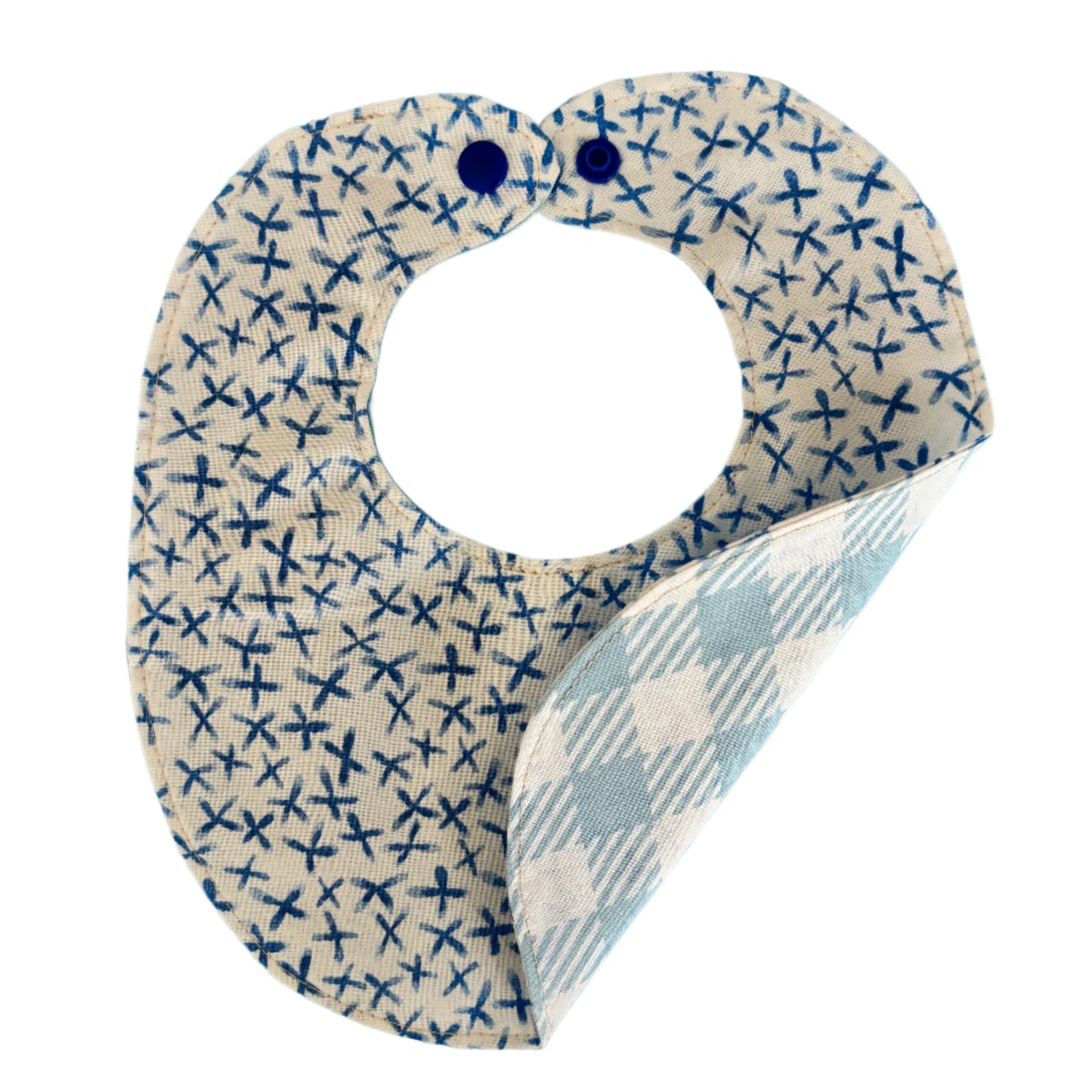 Frost & Ink Reversible Newborn Bib ❄️