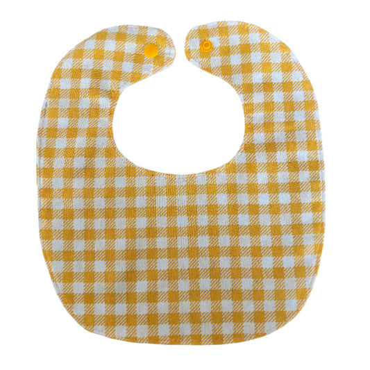 Honeycomb Gingham Bib 🍯