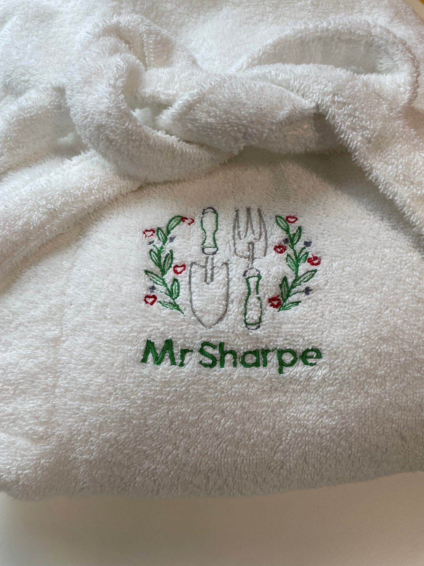 Embroidered Luxury Bathrobe