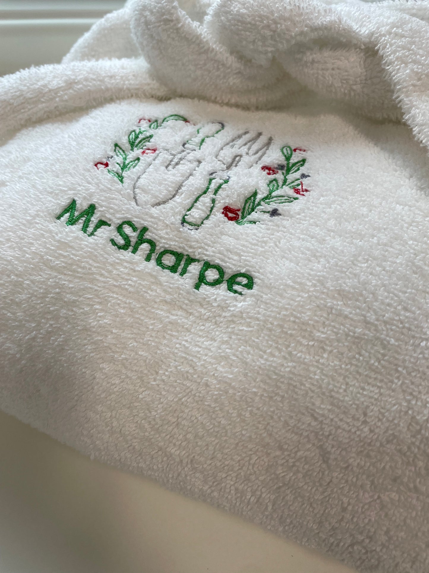 Embroidered Luxury Bathrobe