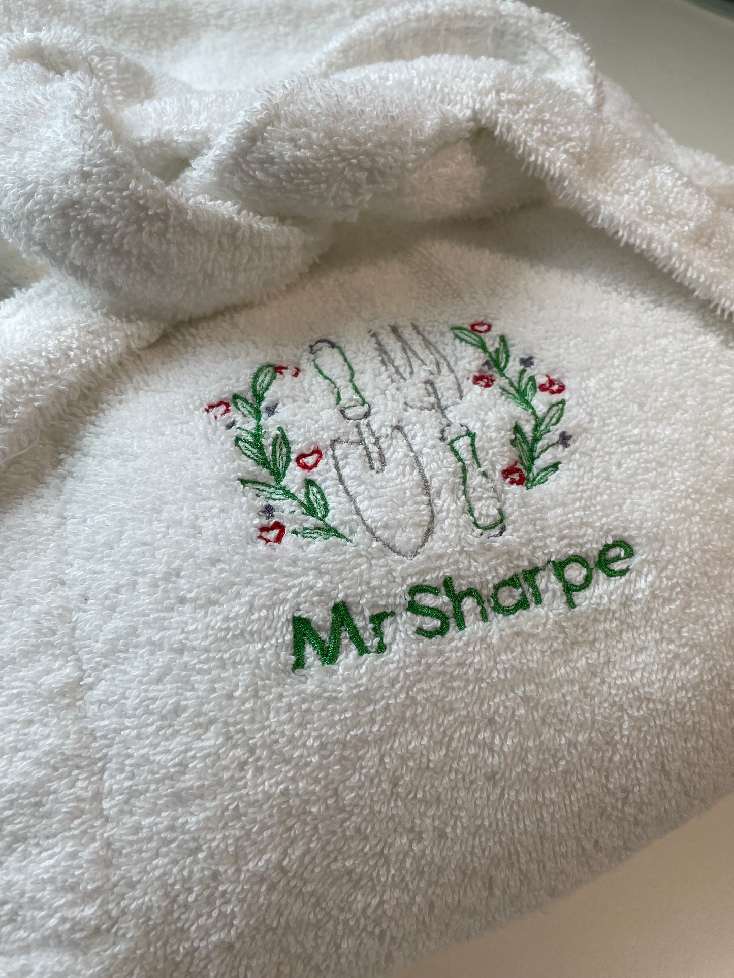 Embroidered Luxury Bathrobe