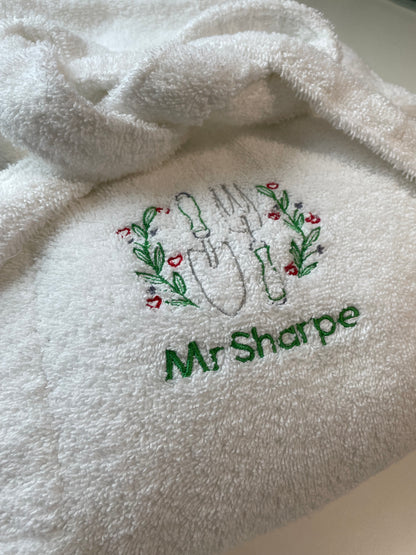 Embroidered Luxury Bathrobe