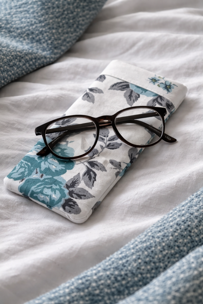 Glasses Sleeve - Midnight Rose