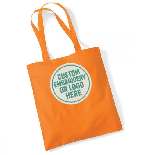 The Shoulder Tote - Orange