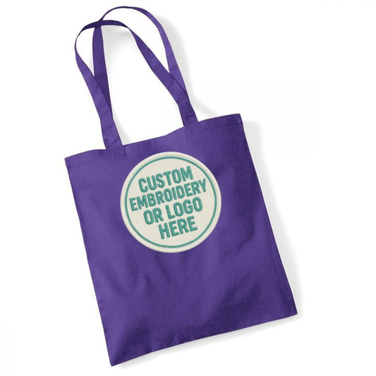 The Shoulder Tote - Purple