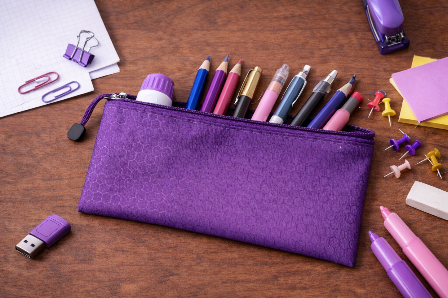 PVC Waterproof Pencil Case