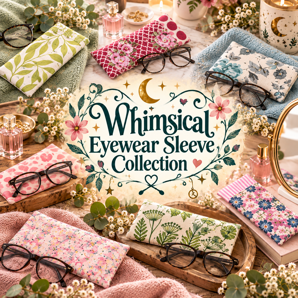 Whimsical Eyewear Sleeves
