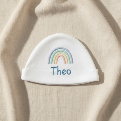 Personalised Embroidered Newborn Baby Hat