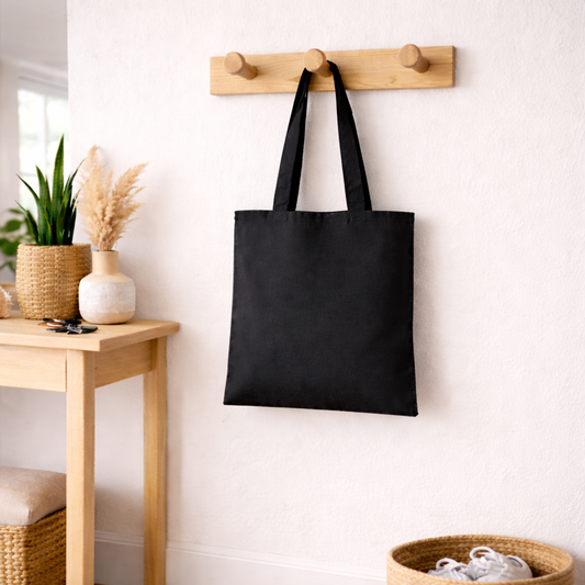 The Shoulder Tote - Black