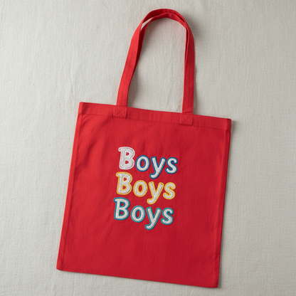 The Shoulder Tote - Bright Red
