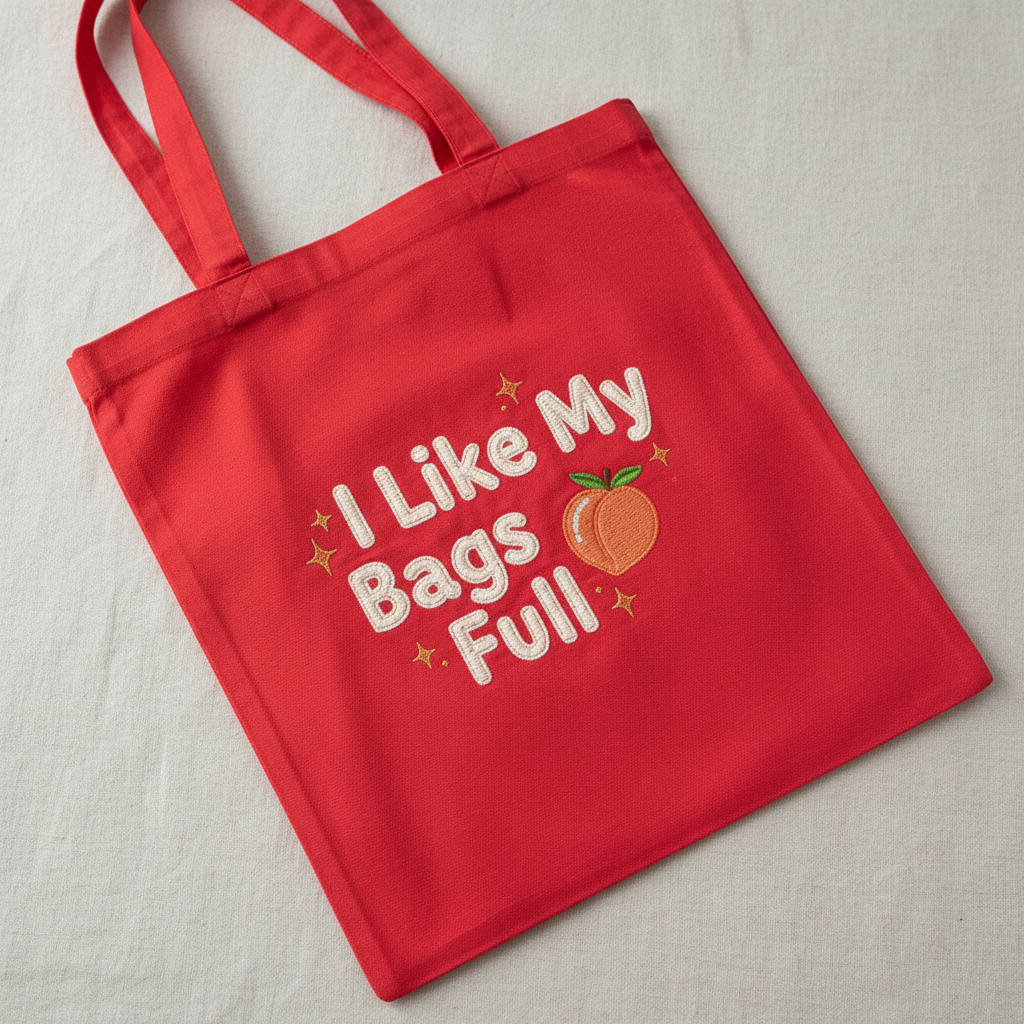 The Shoulder Tote - Bright Red