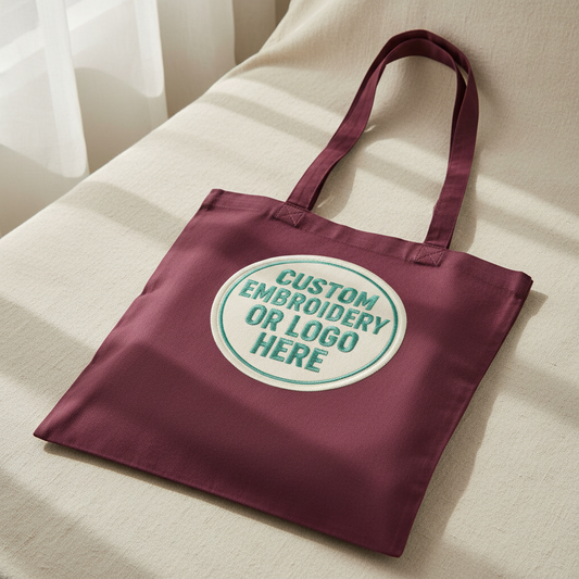 The Shoulder Tote - Burgundy
