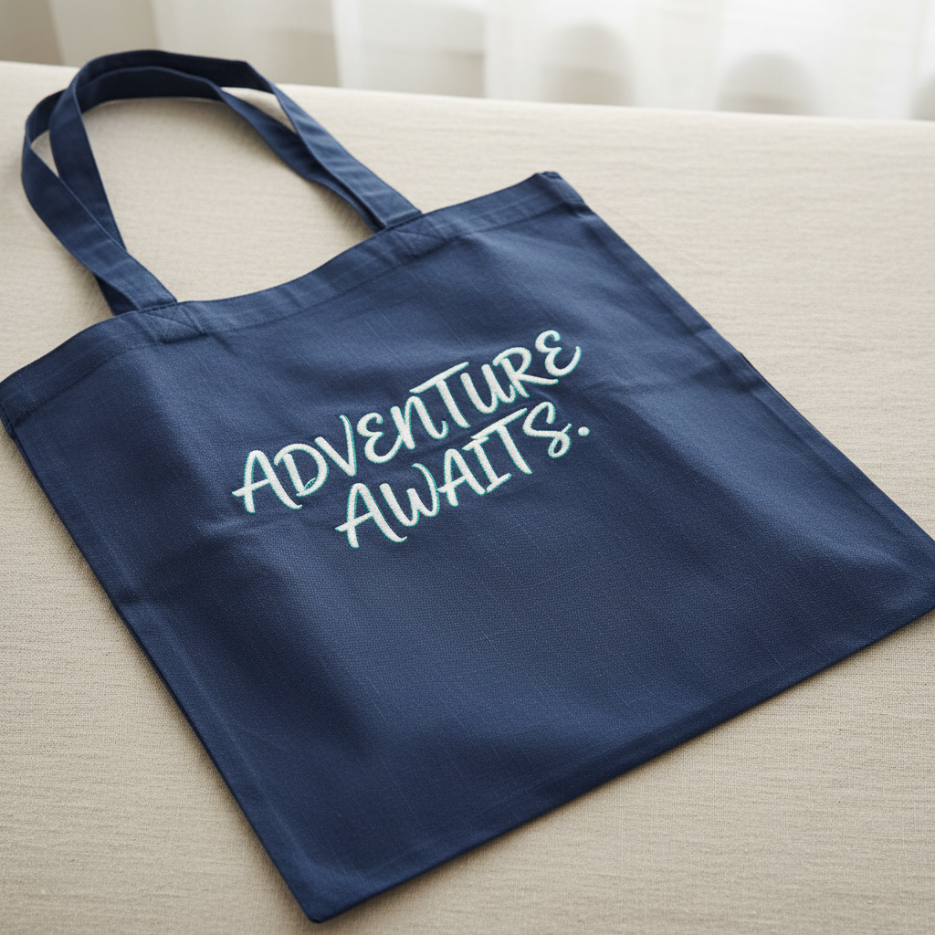 The Shoulder Tote - French Navy
