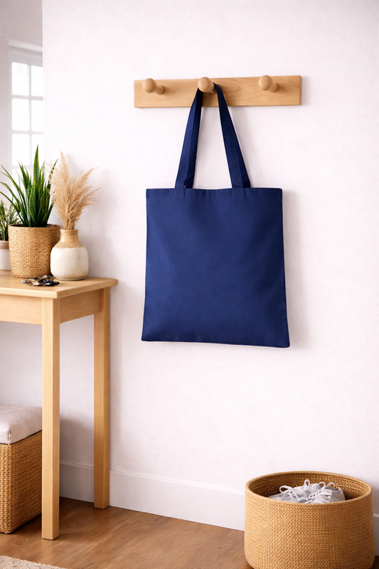 The Shoulder Tote - French Navy