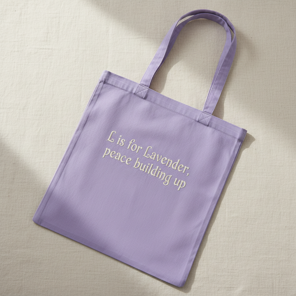 The Shoulder Tote - Lavender