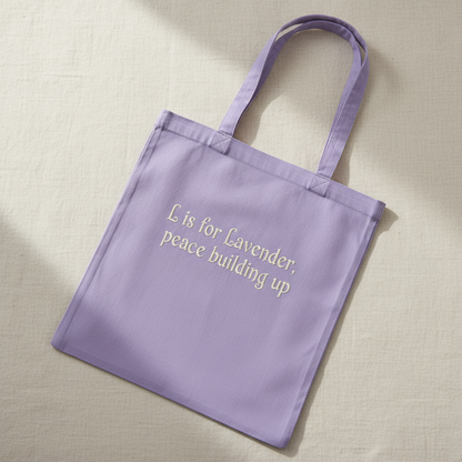 The Shoulder Tote - Lavender